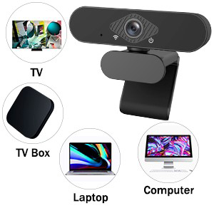 1080P Webcam with Microphone